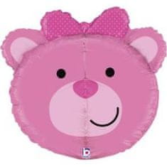 Grabo Napihljiv balon Medvedek Pink 69cm -