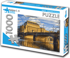 TOURIST EDITION Puzzle Praga - Narodno gledališče 1000 kosov (št. 77)