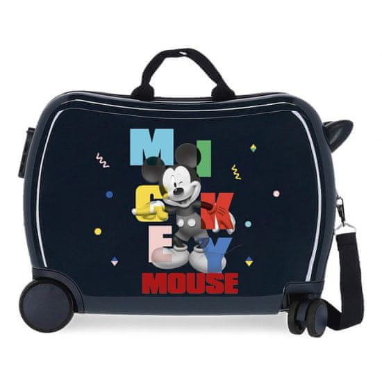 Jada Toys Otroški potovalni kovček na kolesih / otroški voziček MICKEY MOUSE Party, 34L, 4479824