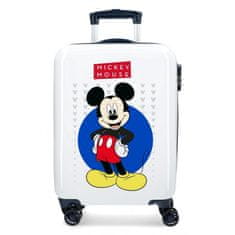 Jada Toys Luksuzni otroški potovalni kovček ABS MICKEY MOUSE White, 55x38x20cm, 34L, 4681762