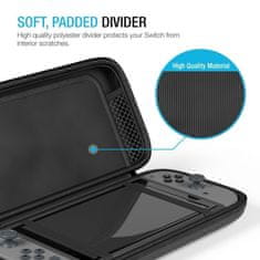 Tech-protect Hardpouch ovitek za Nintendo Switch / Switch OLED, črna