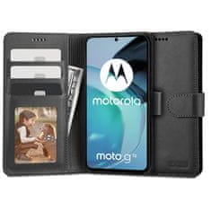 Tech-protect Wallet knjižni ovitek za Motorola Moto G72, črna