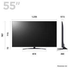 LG 55UR8100 televizor, 139 cm, UHD