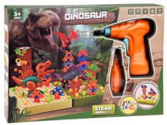 Toys Vijačnik svet dinozavrov komplet vrtalnih vijakov ZA4780