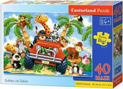 Castorland Puzzle Dobrote na safariju MAXI 40 kosov