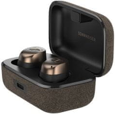 Sennheiser Momentum True Wireless 4 slušalke, ANC, brezžične, črne/bakrene