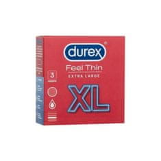 Durex Feel Thin XL Set kondom 3 kos