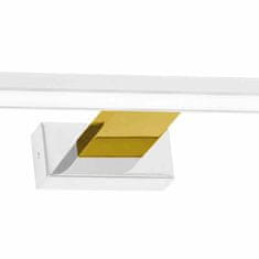 Milagro Stenska svetilka SHINE WHITE/GOLD 60cm 13,8W LED