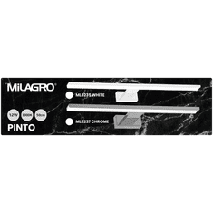 Milagro Stenska svetilka PINTO CHROME 12W LED 50cm