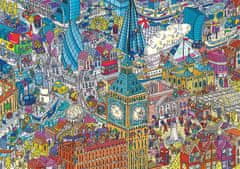 Trefl UFT Eye-Spy Time Travel Puzzle: London 1000 kosov