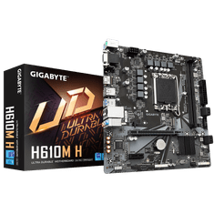 Gigabyte H610M H osnovna plošča, LGA1700, Micro ATX