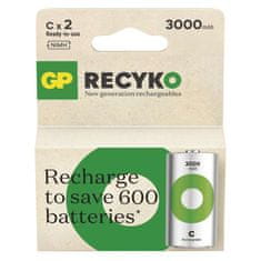 GP Polnilna baterija GP ReCyko 3000 mAh HR14 (C)