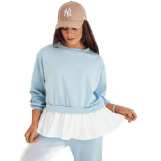 Dstreet Ženska bluza MOSS blue ry2331 Univerzalni