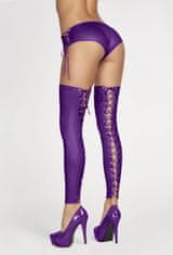 7-Heaven Ženske samostoječe nogavice Casma purple plus, vijolična, XXL/XXXL