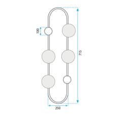 Toolight Stenska svetilka APP1144-4W zlata