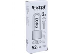 Extol Craft Litoželezna ključavnica, podaljšan, 52mm
