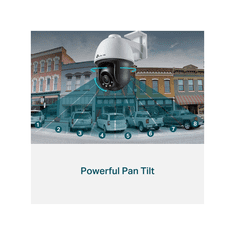 TP-Link VIGI 4MP zunanja Full-Color Pan Tilt mrežna kamera (do 2560X1440 H.265+ 30fps)