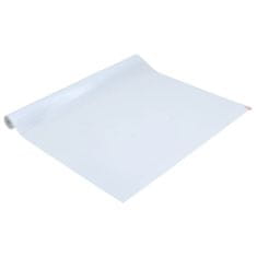 Vidaxl Folija za okna statična matirana prozorna bela 90x1000 cm PVC