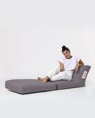 Atelier Del Sofa Vrtna vreča za fižol, Siesta kavč postelja Pouf - Fume