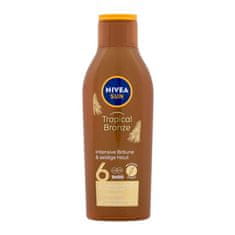 Nivea Sun Tropical Bronze Milk SPF6 vodoodporen losjon s karotenom za zaščito pred soncem 200 ml