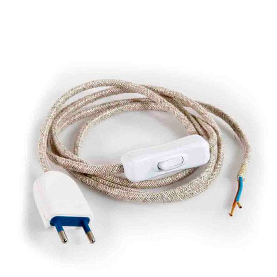 Edm Napajalni kabel EDM prekinjevalec svetlobe Šivanka, kabel 2 x 0,75 mm 2 m