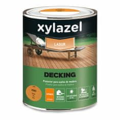 BigBuy Lasur Xylazel Decking Surface protector 750 ml Pinewood Satin finish