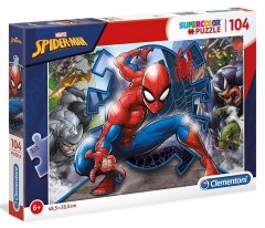 Clementoni Puzzle Supercolor - Spiderman 104 kosov