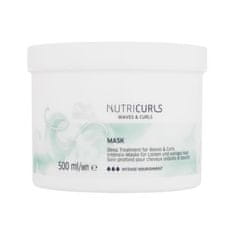 Wella Professional NutriCurls Deep Treatment intenzivno hranljiva maska za valovite in kodraste lase 500 ml za ženske