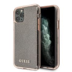 Guess Ohišje Guess z bleščicami - Ohišje za iPhone 11 Pro (roza)