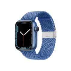 Crong Crong Wave Band - pleten trak za Apple Watch 38/40/41 mm (moder)