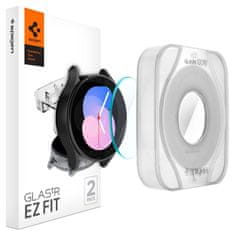 Spigen Spigen GLAS.TR EZ FIT 2-Pack - Kaljeno steklo za Samsung Galaxy Watch 4 / 5 40 mm (2 kosa)