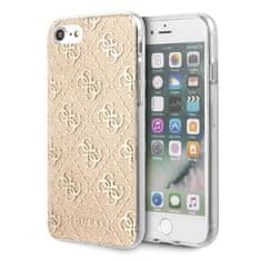 Guess Guess 4G Glitter - Ohišje za iPhone SE 2020 / 8 / 7 (zlato)