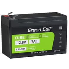 Green Cell Green Cell - LiFePO4 12V 12,8V 7Ah baterija za fotovoltaične sisteme, avtodome in plovila