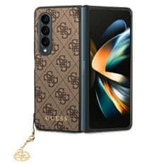 Guess Zbirka Guess 4G Charms - etui za Samsung Galaxy Z Fold 4 (rjav)