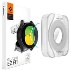 Spigen Spigen GLAS.TR EZ FIT 2-Pack - Kaljeno steklo za Samsung Galaxy Watch 4 / 5 44 mm (2 kosa)