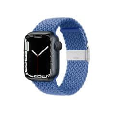 Crong Crong Wave Band - Pleten trak za Apple Watch 42/44/45/49 mm (moder)