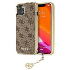 Guess Kolekcija Guess 4G Charms - etui za iPhone 13 (rjav)