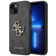 Guess Guess 4G Big Metal Logo - Ohišje za iPhone 14 (sivo)