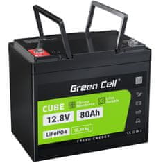 Green Cell Green Cell - LiFePO4 12V 12,8V 80Ah baterija za fotovoltaične sisteme, avtodome in plovila