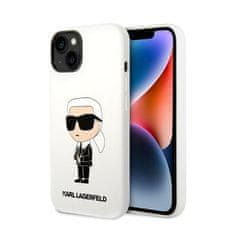 Karl Lagerfeld Karl Lagerfeld Silikonski etui NFT Ikonik - iPhone 14 Plus (bel)