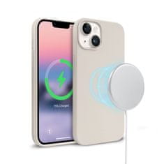 NEW Crong Color Cover Magnetic - ohišje MagSafe za iPhone 14 Plus (kamnito bež)