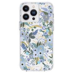 Rifle Paper Prozorno ohišje Rifle Paper Clear MagSafe za iPhone 14 Pro Max (Garden Party Blue)