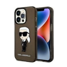 Karl Lagerfeld Karl Lagerfeld IML NFT Ikonik - Ohišje za iPhone 14 Pro (črno)