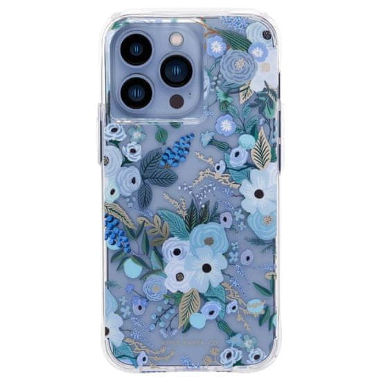 Rifle Paper Prozoren papir Rifle - ohišje za iPhone 13 Pro (Garden Party Blue)