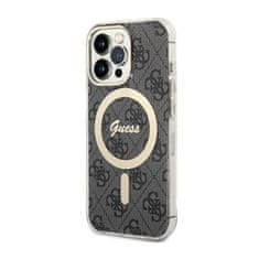 Guess Ohišje Guess 4G MagSafe - iPhone 13 Pro (črno)