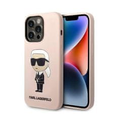 Karl Lagerfeld Karl Lagerfeld Silikonski etui NFT Ikonik - iPhone 14 Pro (roza)