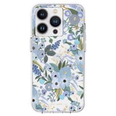 Rifle Paper Prozoren papir Rifle - ohišje za iPhone 14 Pro (Garden Party Blue)