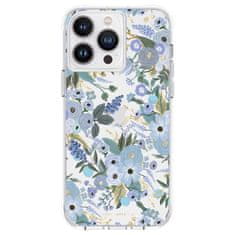 Rifle Paper Prozoren papir za puščice - ohišje za iPhone 14 Pro Max (Garden Party Blue)