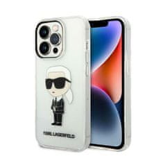 Karl Lagerfeld Karl Lagerfeld IML NFT Ikonik - Ohišje za iPhone 14 Pro Max (prozorno)