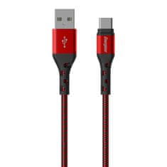 Energizer Energizer Ultimate - Povezovalni kabel USB-A na USB-C 2 m (rdeč)